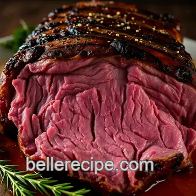 Reverse Sear Rib Roast – Perfectly Tender with a Crispy Crust presentation