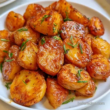 Roasted Baby Potatoes in 40 Minutes Recipe Card