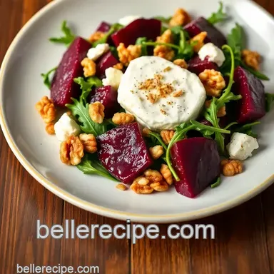How to Make the Best Roasted Beet Salad with Goat Cheese Delight Recipe Card