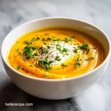 Butternut Squash Soup Recipe | Silky, 1 Hour Recipe Card