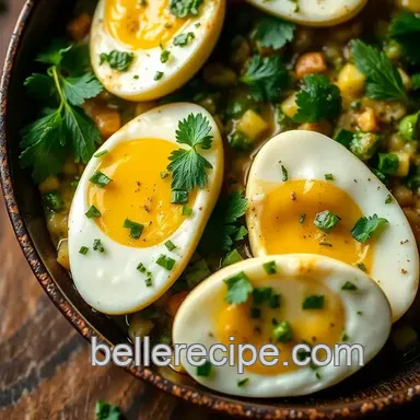 Deliciously Elegant Sautéed Corbina Eggs with Fresh Herbs: A Coastal Delight Recipe Card