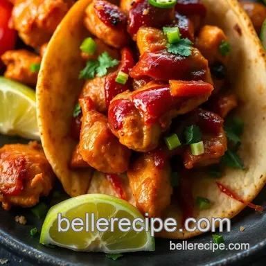 Easy & Juicy Chicken Al Pastor Tacos: A Flavorful Family Favorite Recipe Card