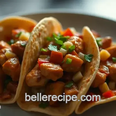 Easy & Juicy Chicken Al Pastor Tacos: A Flavorful Family Favorite