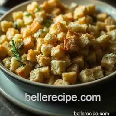 My Family's Favorite Oyster Dressing Recipe: A Holiday Treasure Recipe Card