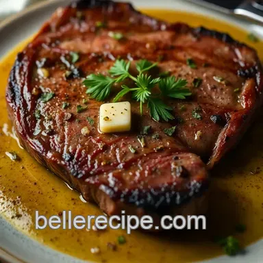 Irresistibly Juicy Spinalis Steak with Herb Garlic Butter Recipe Recipe Card