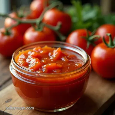 The Gardeners Delight Rich Savoury Tomato Jam Recipe Recipe Card