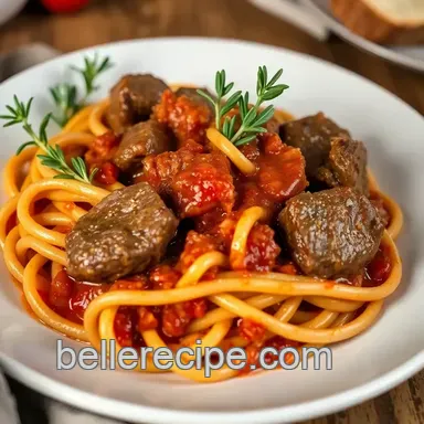 How to Make Delicious Sear Lamb Ragu with Fresh Rosemary: A Cozy Dish Recipe Card