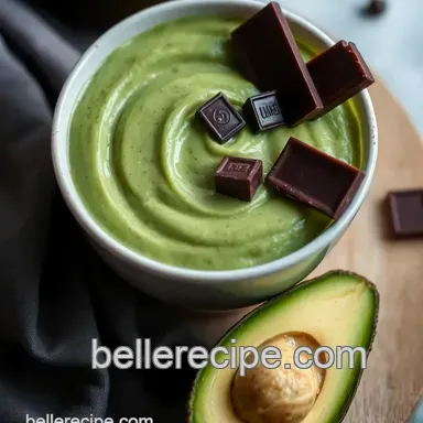 Silky Avocado Mousse: The Creamy Dessert You Can’t Resist presentation