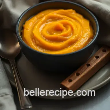 Silky Butternut Squash Pur&eacute;e Recipe: A Cozy Autumn Side Dish Recipe Card