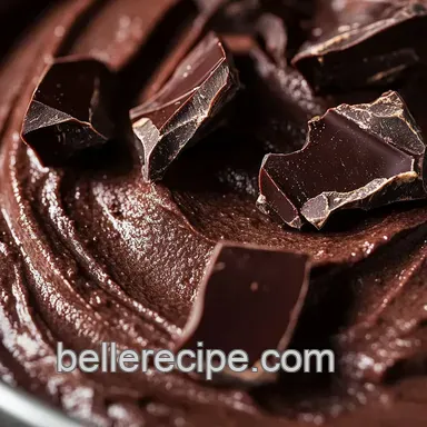 Silky Smooth Dark Chocolate Mousse presentation