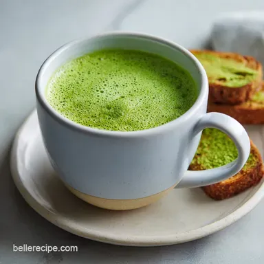 Matcha Latte Recipe with Agave Syrup