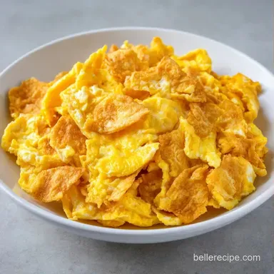 Simple Mexican Breakfast Dish: Crispy Recipe Card