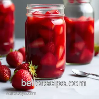 My Simple Strawberry Compote Recipe: Summer in a Jar! Recipe Card
