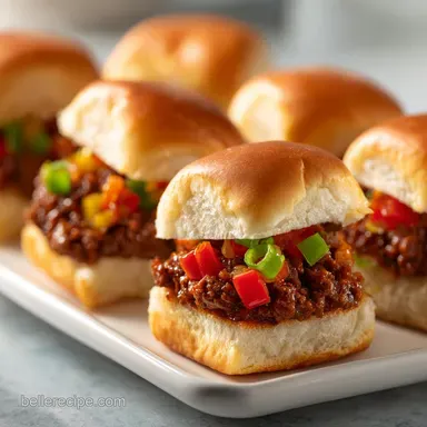 Sloppy Joe Sliders in 30 Minutes with Hawaiian Rolls