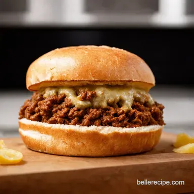 Sloppy Joes Man Best Ground Beef Sandwich Recipe Recipe Card