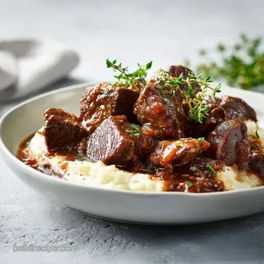 Beef Tips: Ultimate Tender Slow Cooker Recipe Recipe Card