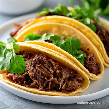 Slow Cooker Brisket Tacos: Tender Beef