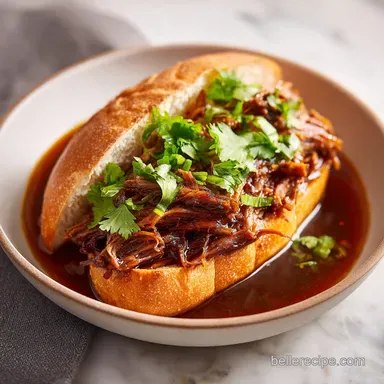 Crock Pot French Dip Recipe for 8 Servings