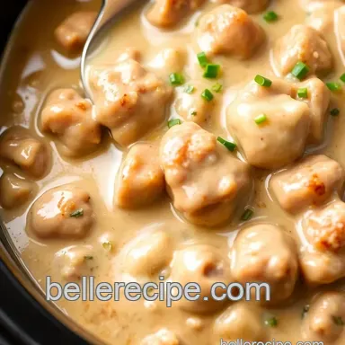 How to Make Slow Cooker Sausage Gravy for Breakfast Bliss Recipe Card