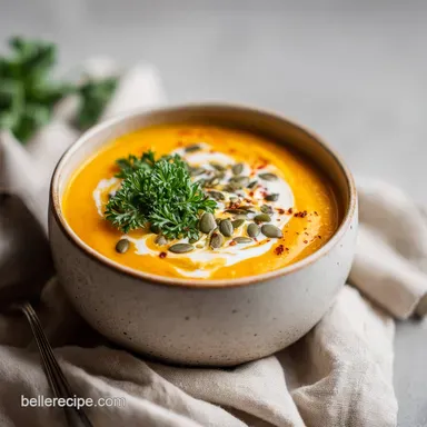Slow Cooker Butternut Squash Soup Recipe: Silky Finish Recipe Card