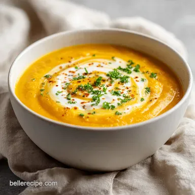 Slow Cooker Butternut Squash Soup Recipe: Silky Finish