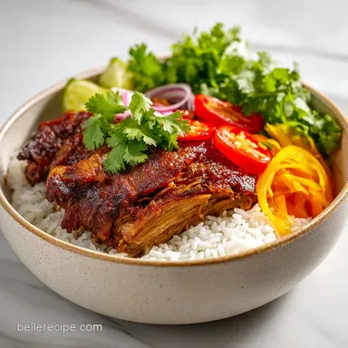 Cuban Recipe with Slow Roasted Pork with Crispy Skin