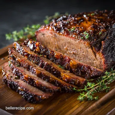 Smoked Beef Chuck: The Ultimate Tender Poor Mans Brisket Recipe Recipe Card