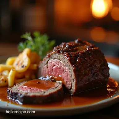 The Ultimate Smoked Chuck Roast Recipe with Savoury Gravy Recipe Card