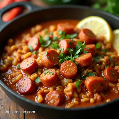 Authentic Smoky Chicken Sausage Jambalaya Recipe