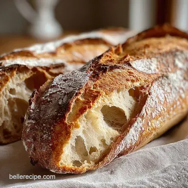 Sourdough Baguette Recipe: Shatter Crisp Crust
