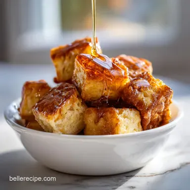 Sourdough French Toast with Maple Syrup for 8 Servings Recipe Card