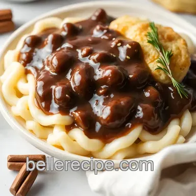 Southern Comfort: Rich & Creamy Chocolate Gravy presentation