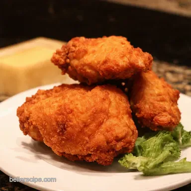Best Southern Fried Chicken Recipe Crispy Juicy Recipe Card