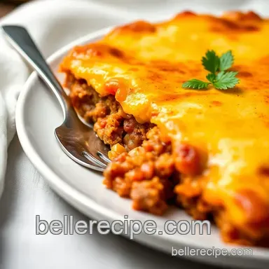 Southwestern Tamale Pie presentation