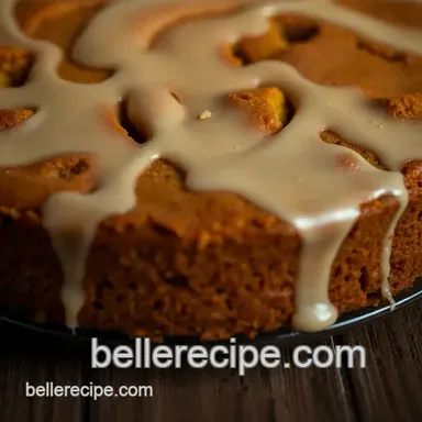 Spiced Pumpkin Dream Cake with Cream Cheese Frosting presentation
