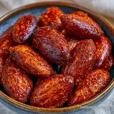 Spiced Roasted Almonds for 8 Servings Recipe Card