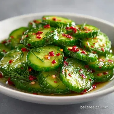Spicy Pepper Pickles in 20 Minutes Recipe Card