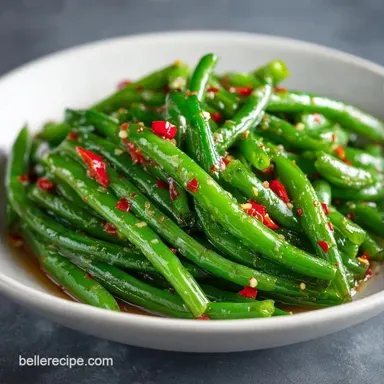 Spicy Pickled Green Beans with Habaneros Recipe Card