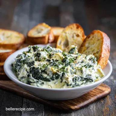 Spinach Artichoke Dip: Velvety Texture in 35 Min