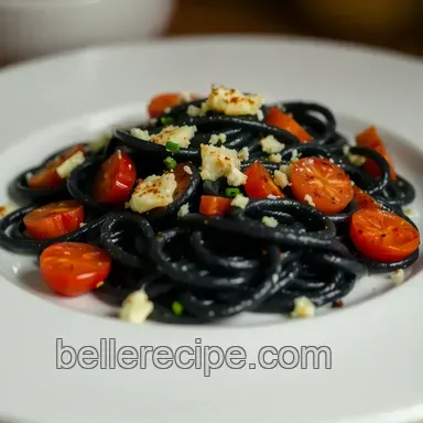My Simple & Delicious Squid Ink Pasta Recipe: A Sea of Flavour Recipe Card