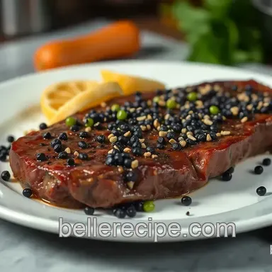 Steak Au Poivre: Peppercorn Bliss in Minutes!