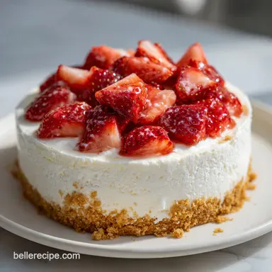 Strawberry Cool Whip Dessert for 8 Servings: Creamy Result Recipe Card