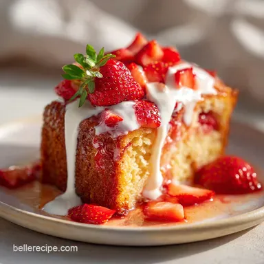Moist Strawberry Milkshake Pound Cake Recipe: 1 Hour 40 Min Recipe Card