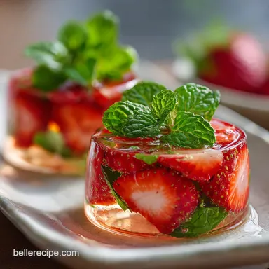 Strawberry Mint Gin Cocktail in 10 Minutes