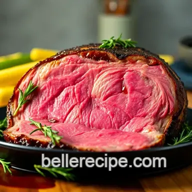 Easy & Juicy Prime Rib Recipe Oven: My Fail-Proof Herb Glazed Method Recipe Card
