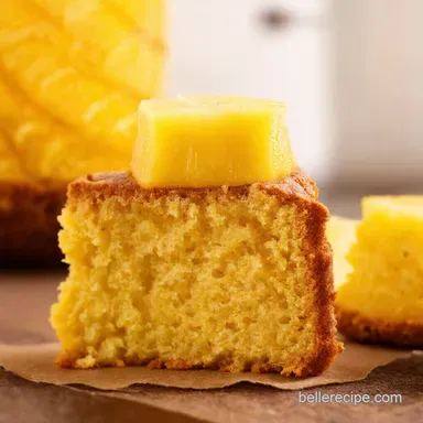 Easy Pineapple Cake with Cake Mix Sunshine Delight Recipe Card