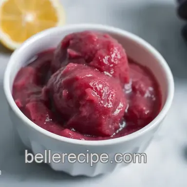 Easy & Refreshing Grape Sorbet: A Sweet Summer Treat You’ll Love