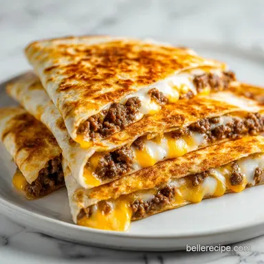 Taco Bell Quesarito in 30 Minutes Recipe Card