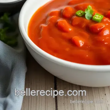 Taco Bell Red Sauce: Easy Homemade Recipe for Delicious Flavor! Recipe Card