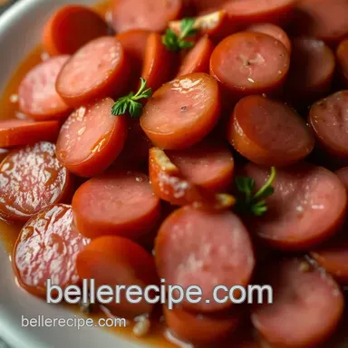 Tangy Pickled Bologna: A Flavorful Snack for Any Occasion Recipe Card
